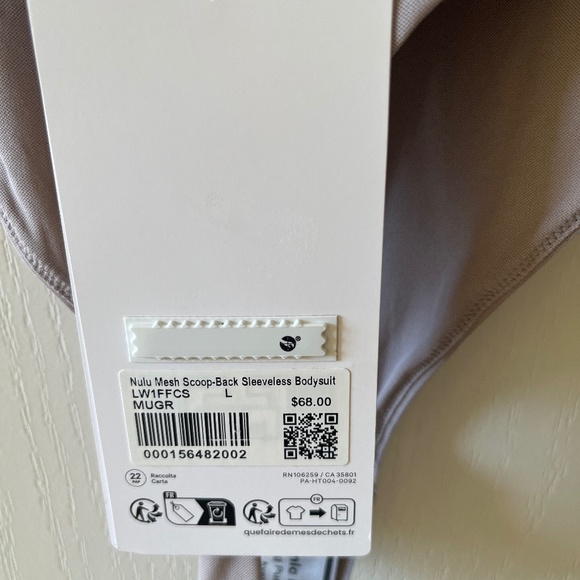 Lululemon Women’s low-scoop-back bodysuit - Picture 7 of 7